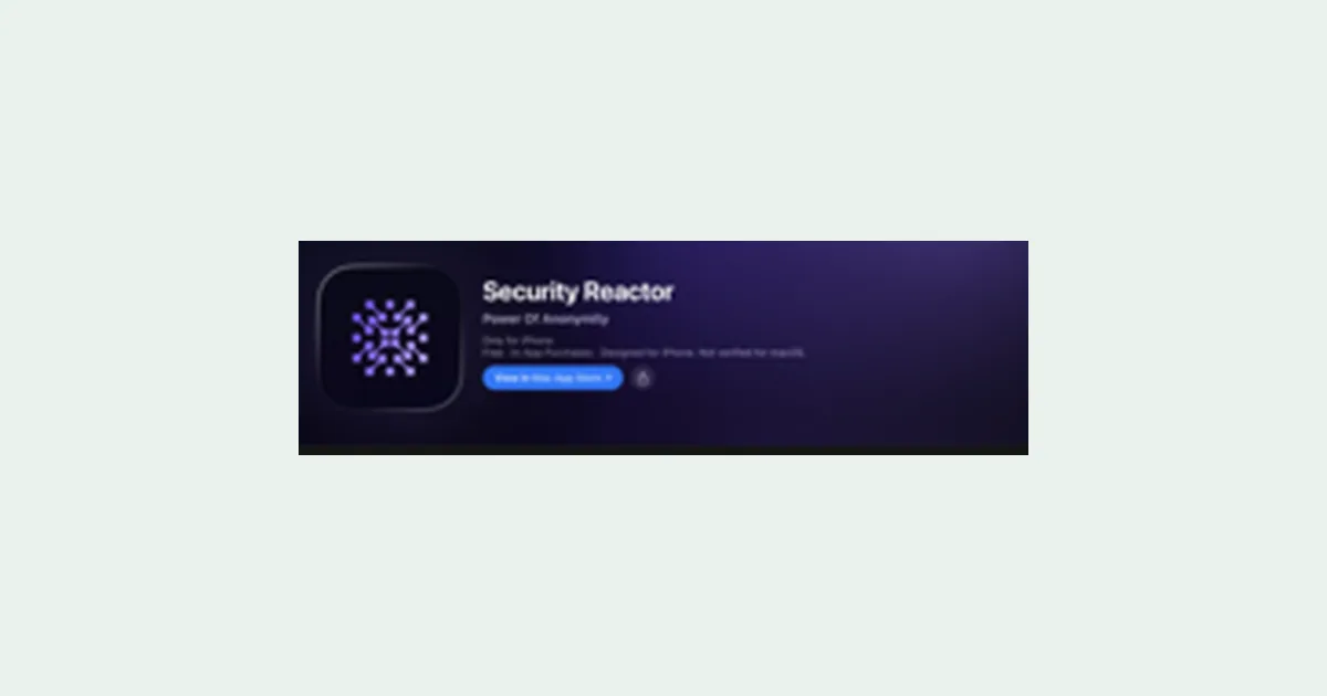 SecurityReactor App Review